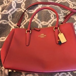 Coach leather bag